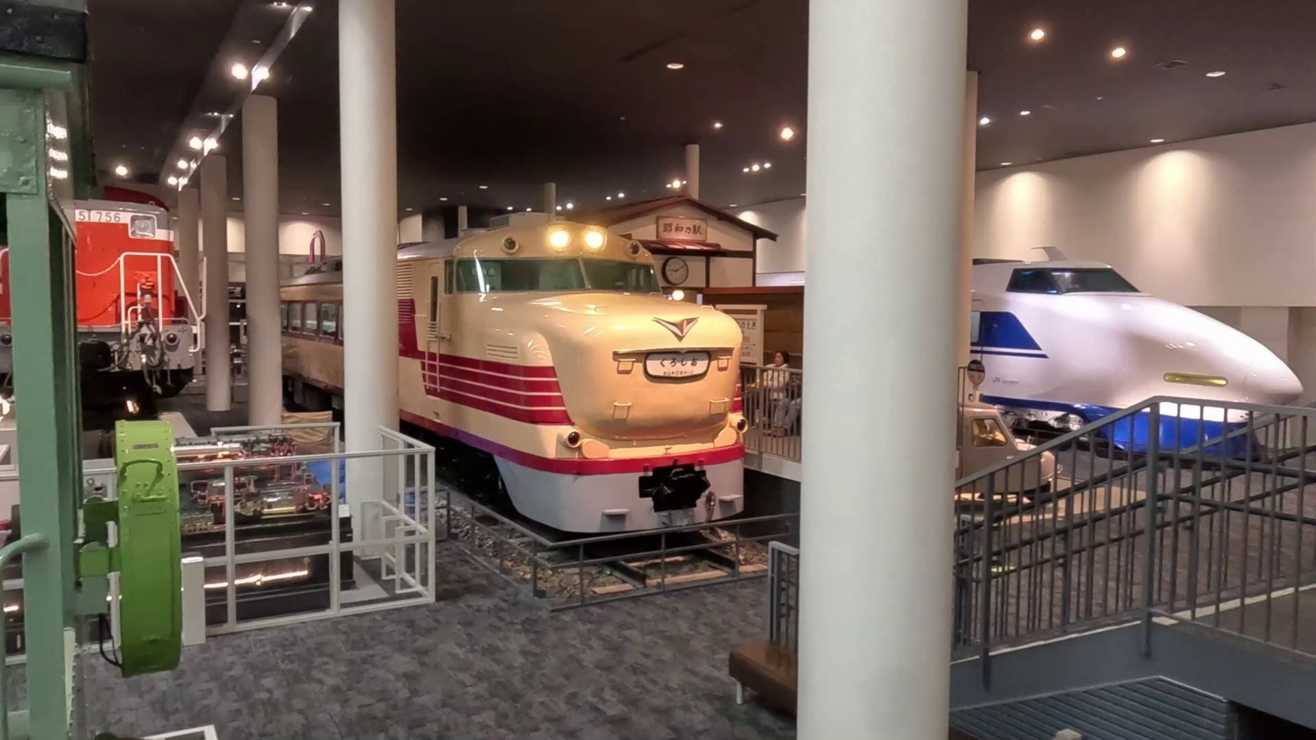 Япония. Железнодорожный музей в Осаке
