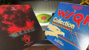 Stranger Things 5 (Sea Blue Smoke) & The WSQK Collection - Распаковка и обзор виниловой пластинки