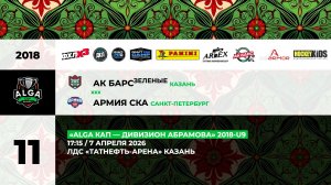 17:15 АК Барс (зеленые)– Армия СКА (ТНА)