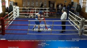 29 67 кг Спиров Илья СКА Добрунов Семён ск «KEA-Fighting»