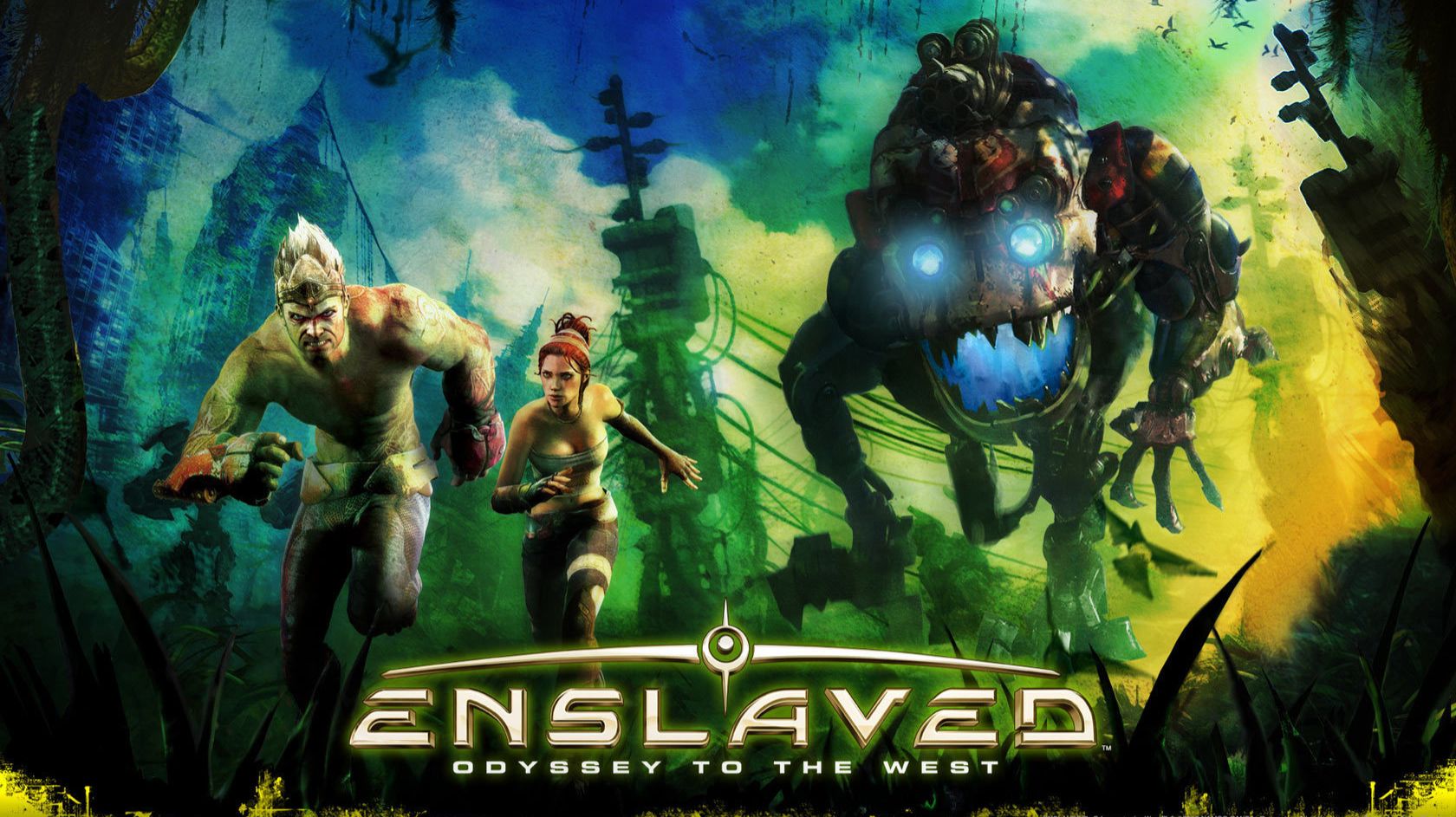 Enslaved: Odyssey to the West. Русская озвучка. Геймплей