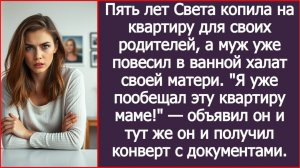 Пять лет копила на квартиру для своих родителей | ИСТОРИЯ ИЗ ЖИЗНИ | АУДИО РАССКАЗ | СЛУШАТЬ ИСТОРИЮ