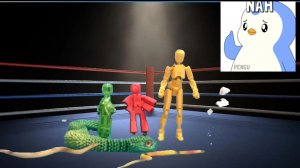 Stikbotы x змеи против luckybotов