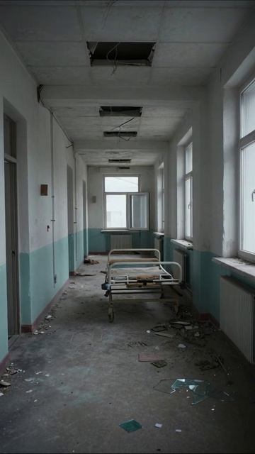 Заброшенная больница: Место без надежды #покинутый #недвижимость #заброшка