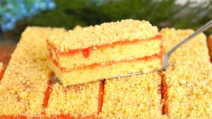 Пеку Этот ПИРОГ "Школьный"  Через ДЕНЬ!! НЕВЕРОЯТНОГО ВКУСА ДВУХСЛОЙНЫЙ Пирог с джемом