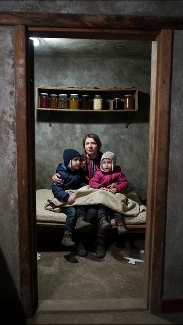 Скрываясь от мира: страх и безысходность #мать #дети #выживание