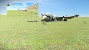 Как найти самолёт из Нижнегорска в краш тест симулятор 3