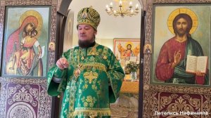 Слово епископа Диодора в Вербное воскресенье 5.04.26. Нафанаил