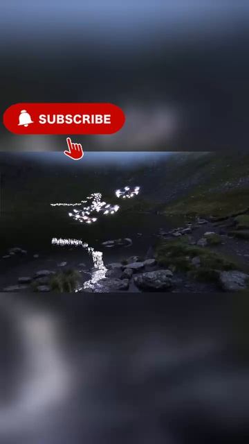 Волшебная ночь на горном озере. #shorts