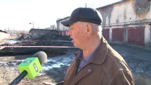 Угрозу обвала гаражей, дороги и затопление погребов переживают владельцы в ГСК-42 «Обь» в Бийске