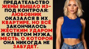 Жена Привела Любовника В Квартиру, Но Муж Дал Жёсткий Ответ: Месть, Которую Она Не Забудет