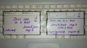 Three men in a boat by Jerome K.Jerome Audio Cassette Rip