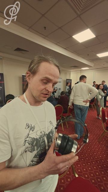 Иван - дизайнер наушников Snory. Отечественный производитель на Portable Hi Fi  Audio Show 2026