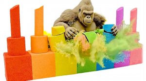 Для самых маленьких мультики. Кинетический песок. Первые игрушки. Новые звуки. Успокаивающее видео