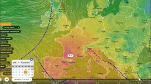 С 7 по 10 апреля в Западной Европе будет преобладать по летнему теплая погода. Прогноз погоды