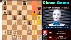 Stockfish 18БЛЕСТЯЩЕ ПОЖЕРТВОВАЛ4ФИГУРЫВ ПАРТИИПРОТИВВЕДУЩЕГО ШАХМАТНОГОДВИЖКАEtherea партия на русс