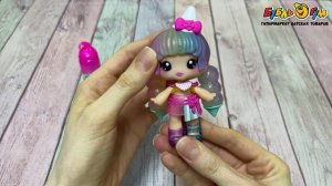 358669 Кукла Yummiland Стефи Сноукон с набором для изготовления блеска для губ 10см с 4лет