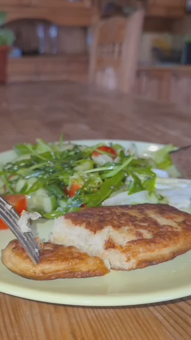 Постные рыбные котлеты 