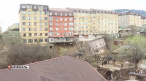 Названа причина обрушения 3-тажного здания в Махачкале