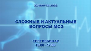 Сложные и актуальные вопросы МСЭ