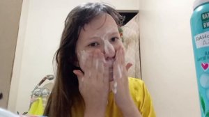 Вечерние умывание