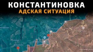 💥 Карта боевых действий за 06 апреля 2026 года. КОНСТАНТИНОВКА - АДСКАЯ СИТУАЦИЯ!