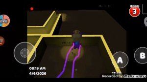 пытаемся до коснутся  до чёрного в мишке