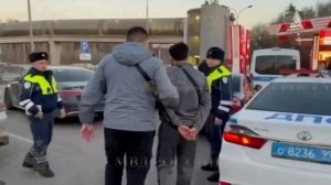 В Подмосковье задержан подозреваемый в применении насилия к сотруднику ГИБДД