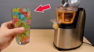 Можно ли выжать воду из Шариков Орбиз в Соковыжималке Бедная соковыжималка! alex boyko