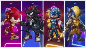 СОНИК МУЛЬТИК: Веном Соник против Росомахи и Капитана Ежа ⚡️ БИТВА СУПЕРГЕРОЕВ #20