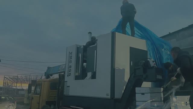 Вертикальный обрабатывающий центр VMC 855 CNC - отгружен и готов к работе  АТИАНИ