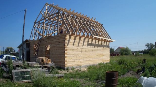 Дом от фундамента до конька. №14