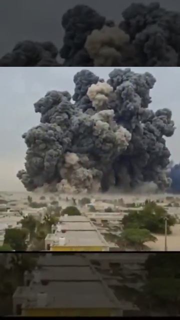 Удар ВВС Израиля по авиабазе в иранском Бушере.