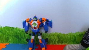 Большой Тобот самолет - игрушка для мальчиков - Видео для детей