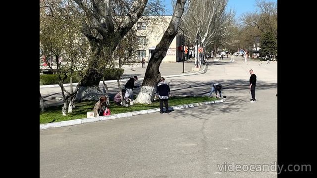 Участие в общегородском субботнике
