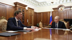 Владимир Путин встреча с главой компании «Аэрофлот» Сергеем Александровским, Кремль, 6 марта 2026
