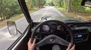 1992 Mercedes Benz 250GD Manual 5 Cylinder Diesel G-Wagen POV