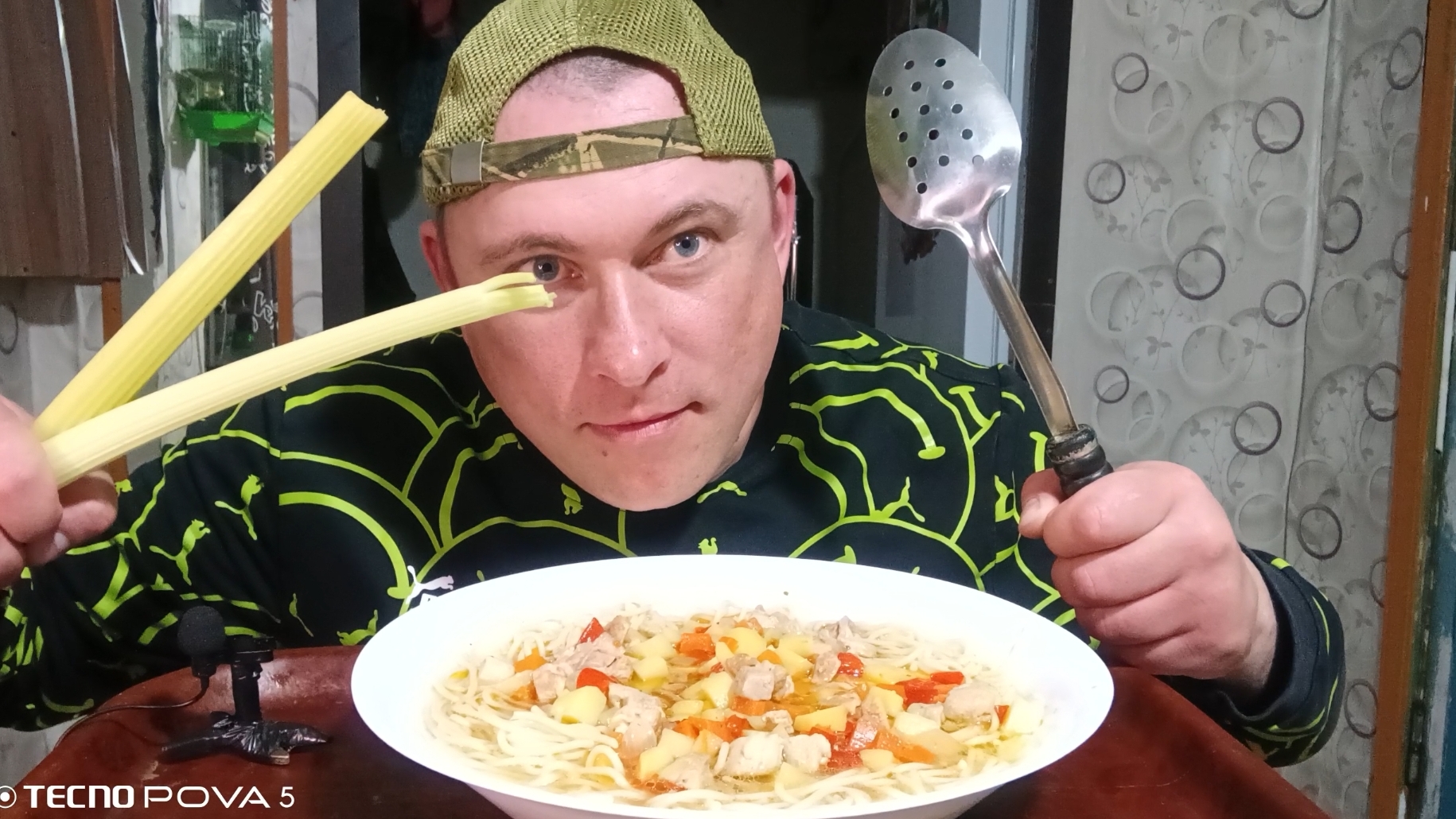 мукбанг/вкусняшки/Лагман с говядиной/