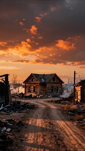 Тишина среди руин: где остались только воспоминания #прошлое #разрушение #печаль