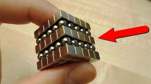 Что будет если смешать неокуб из шариков и кубиков