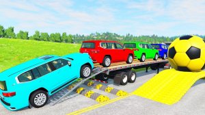 Мультики для детей. Лежачие полицейские против ярких машинок. Смотреть мультики для малышей.