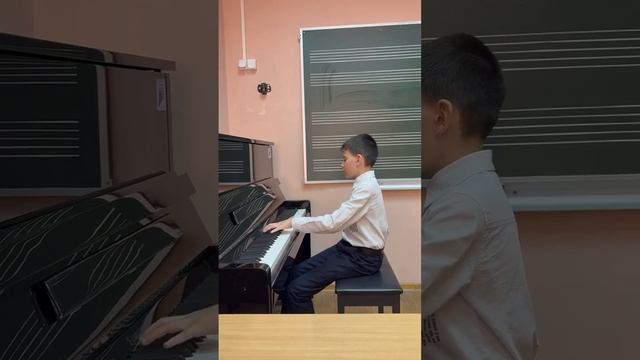Я сегодня выступил на экзамене!По фортепиано
