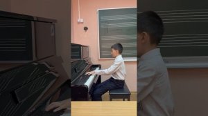 Я сегодня выступил на экзамене!По фортепиано