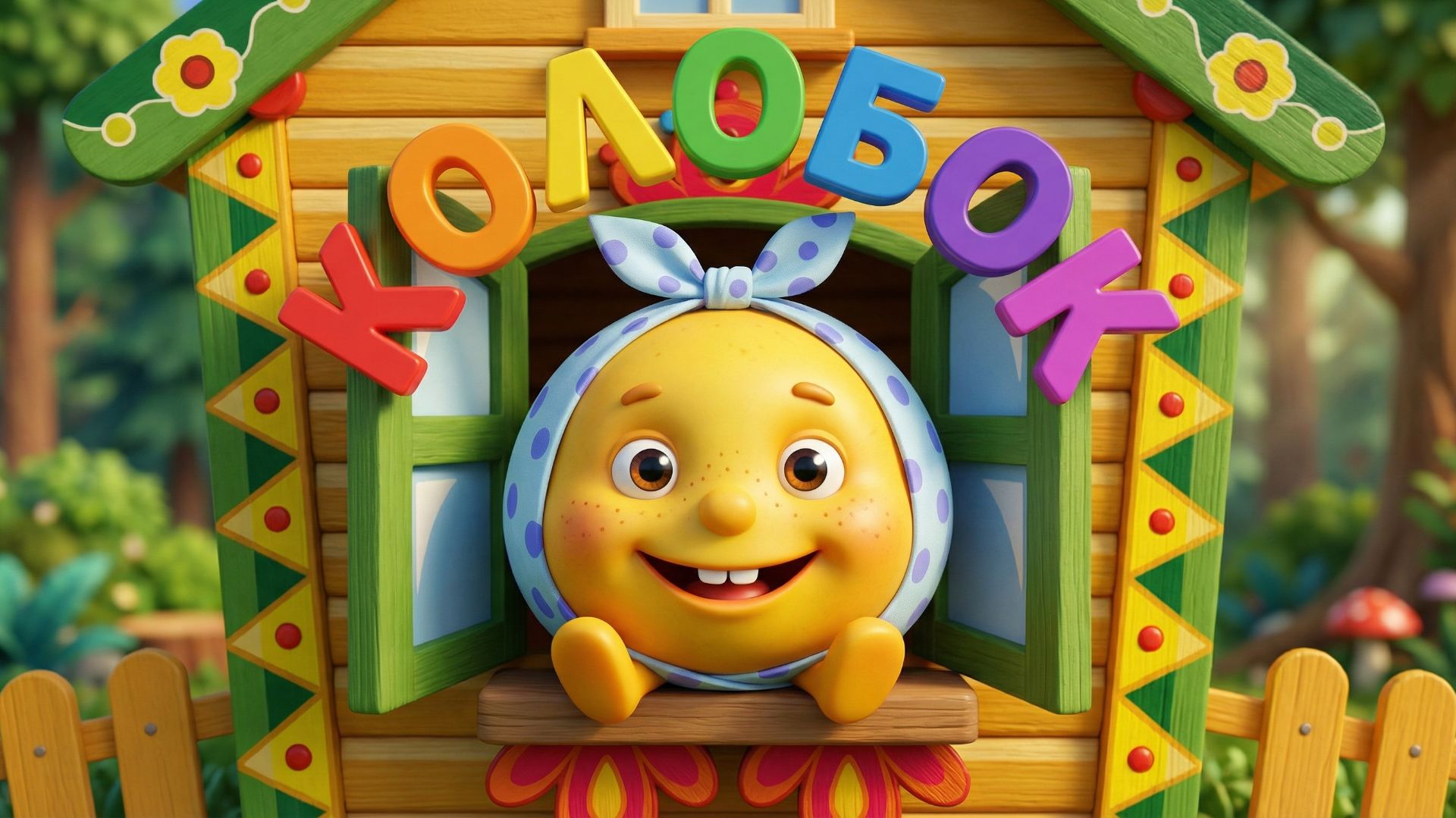 КОЛОБОК, СОРОКА БЕЛОБОКА, ТРИ МЕДВЕДЯ - РУССКИЕ НАРОДНЫЕ СКАЗКИ - СКАЗКИ МАЛЫШАМ