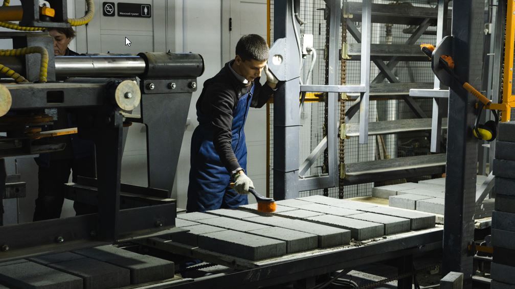 Завод тротуарной плитки IRIS в Перми