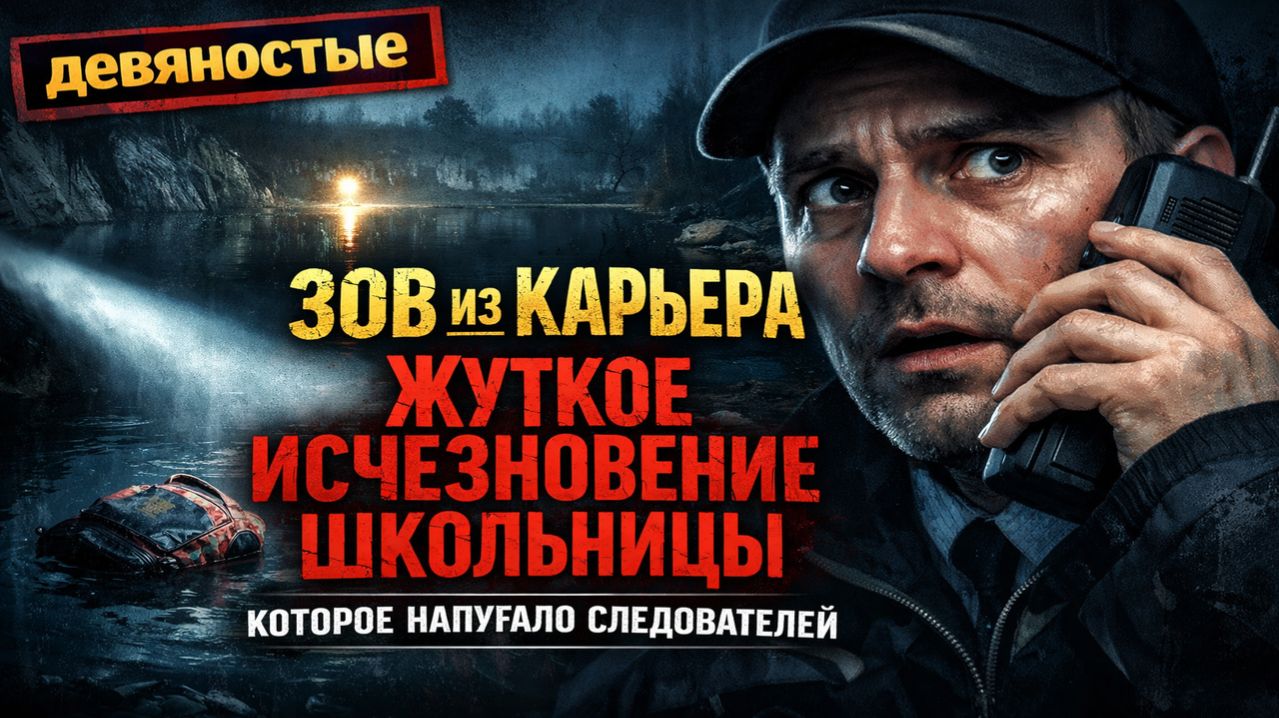 Зов Из Карьера: Жуткое Исчезновение Школьницы, Которое Напугало Следователей 90-х. Мистика