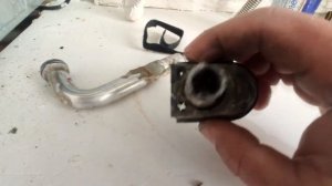 Gaz34.ru Газовый котел Ariston Cares X 24FF. Замена патрубка.