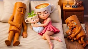 Одинокий малыш Тунг Тунг Сахур ждёт любви Балерины Капучино