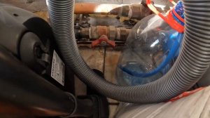 Нижняя обвязка свай для нашего будущего гаража