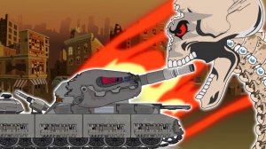 Мощь РАТТЕ против ТИТАНА.Мультики про танки.